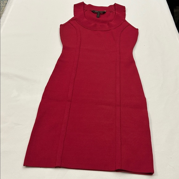 BCBGMaxAzria Dresses & Skirts - BCBG MaxAzaria Women M Dress Bandage‎ BodyCon Scarlet Red Sleeveless 6264